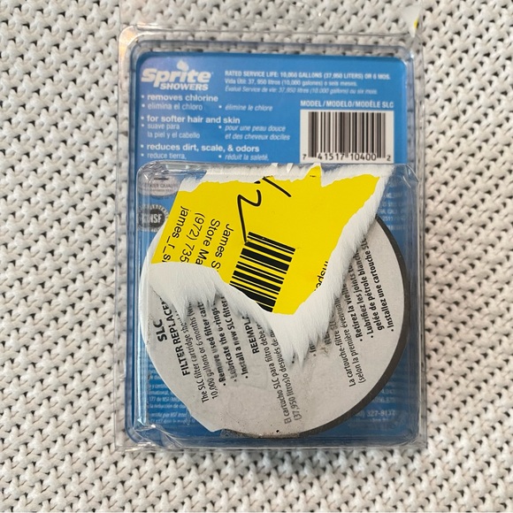 Sprite Shower Filter Replacement Cartridge Model SLC Series Chlorgon - Picture 4 of 4